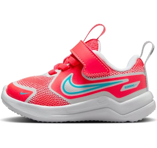 Nike Cosmic Runner Baby/Toddler Shoes (HM4401-600, Bright Crimson/Pure Platinum/Black/Dusty Cactus)