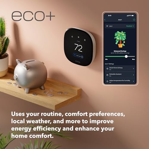 Smart WiFi Thermostat with Remote Sensors
