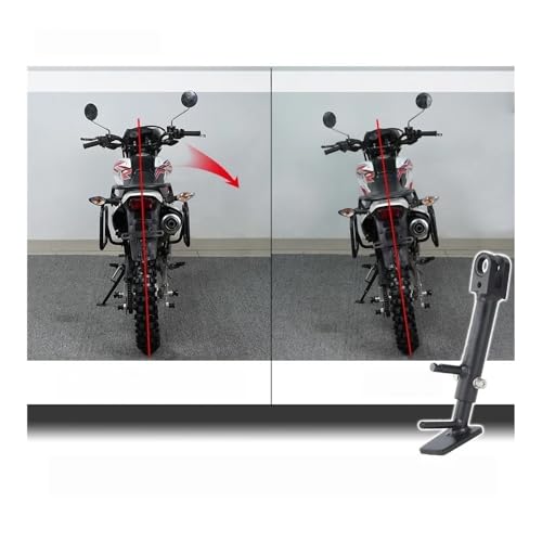 Support de stationnement et béquille latérale de précision moto