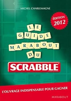 Paperback le guide Marabout du Scrabble (édition 2012) [French] Book
