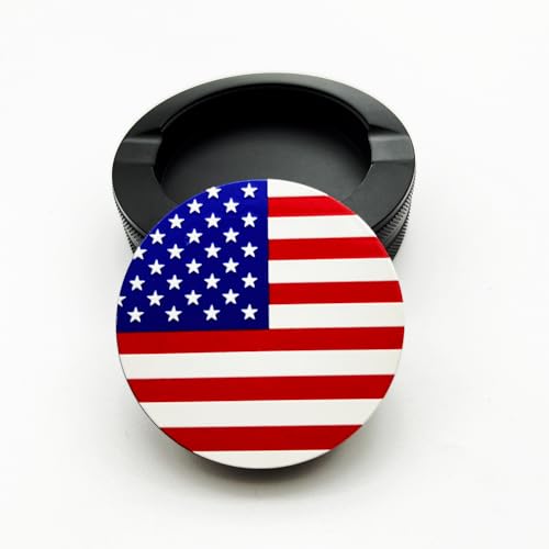 Image of Flags Metal Can For ZYN | Metal Container | Pouch Container | Small Storage Tin