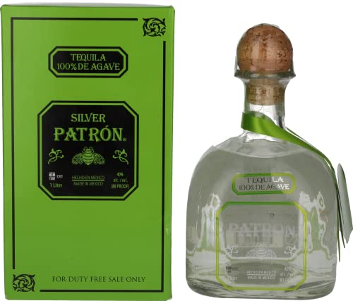 Patrón Tequila Silver 40% Vol. 1l Cover