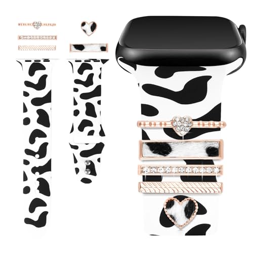 Bracelet de montre imprimé anti-irritation souple pour Apple Watch 40mm 44mm