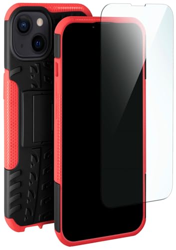 Coque de protection Apple iPhone 14 robuste antichoc rouge noir moex