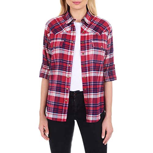 Flannel Shirt, Variety (S, Light Red)2