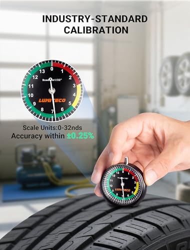 LUMITECO Professional Dial Tire Gauge