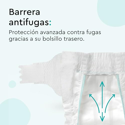 Miniatura 8 de Pañales Lillydoo Delicados Con La Piel - Talla 2 4 Kg , Caja De Medio Mes 102 Unidades , Protección Contra Fugas, Suaves, Sin Perfumes Ni Lociones Y Dermatológicamente Probados