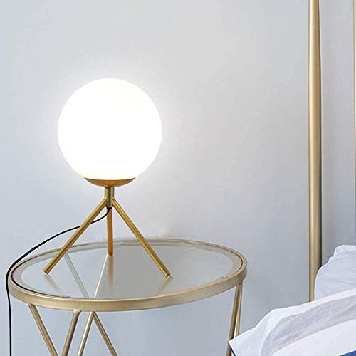 Lampe de bureau personnalite creative moderne chic en verre