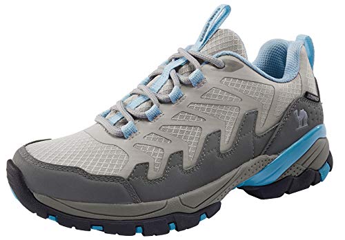 Zapatillas de Senderismo para Mujer Zapatillas de Trail Ligeras e Impermeables Zapatillas de Exterior Transpirables y Antideslizantes para Caminatas Deportivas