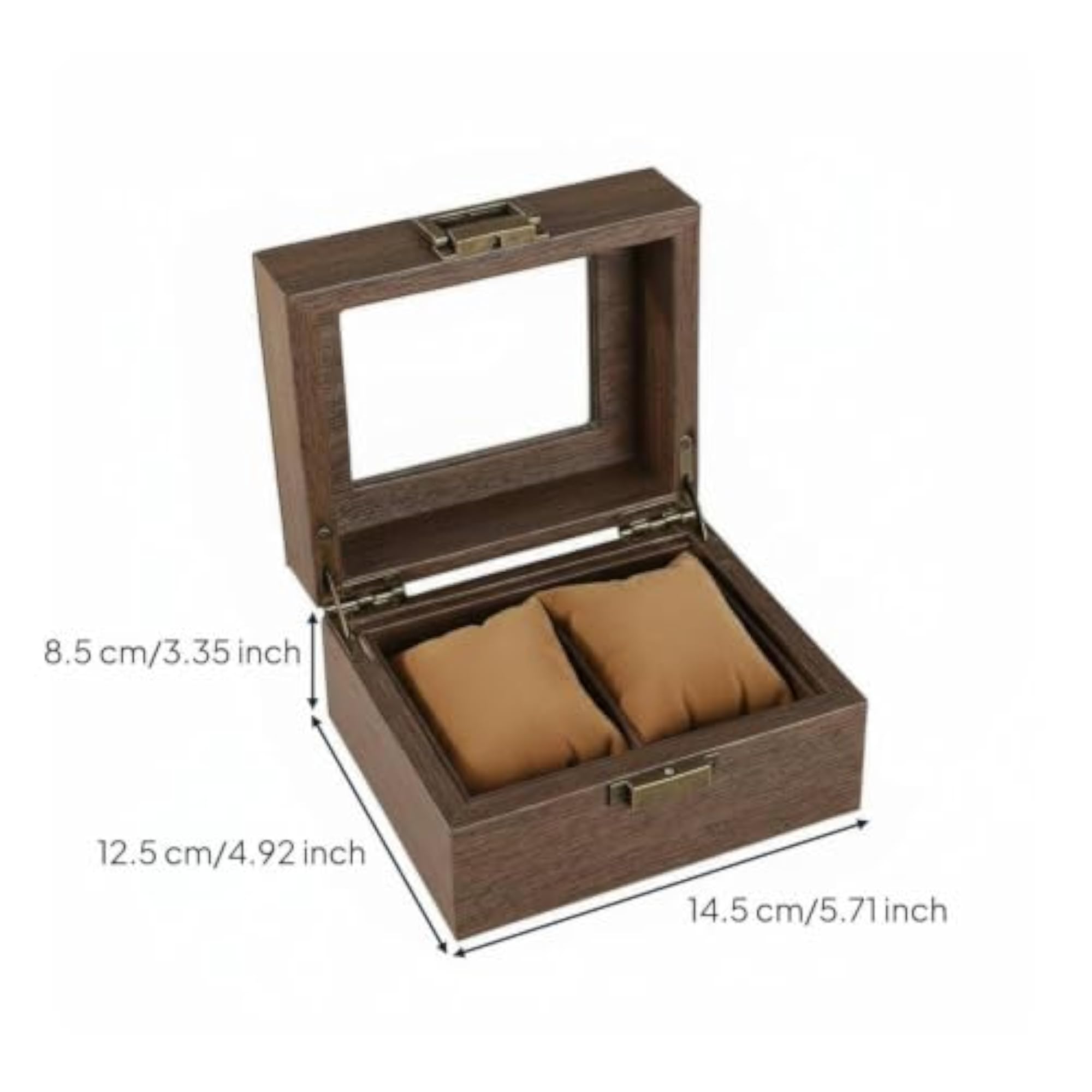Vintage Design Watch Storage Box for Elegant Display
