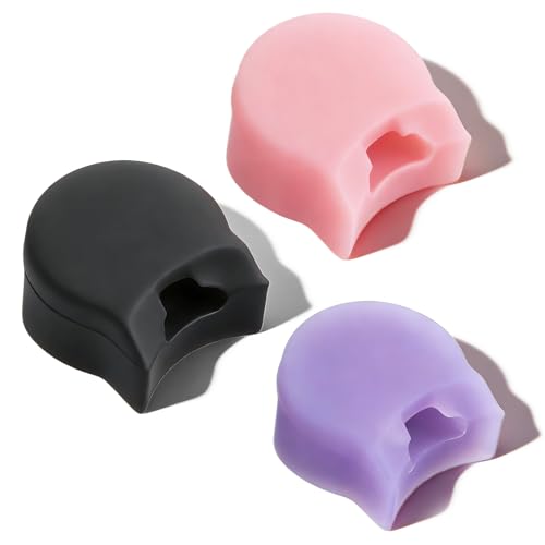 Silicone Clarinet Thumb Rest Cushion, Soft Comfortable Clarinet Thumb Rest Protector Support for Most Instruments, 3 Colors