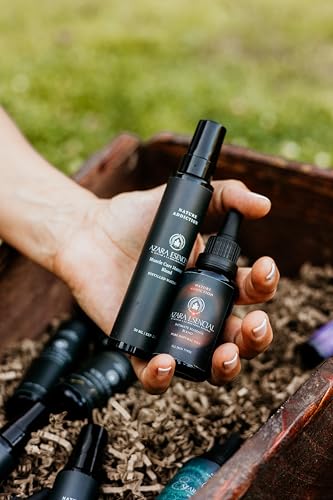 Mezclas de aceites prensados en fríos sin refinar para masajes intimas de pareja, con aguas destiladas, 30ml de aceites / 30 ml de aguas destiladas