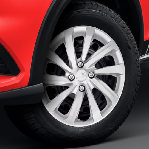 Kit 4 Calotas Strada 2021 Aro 15 Prata Cubo Padrão Grid