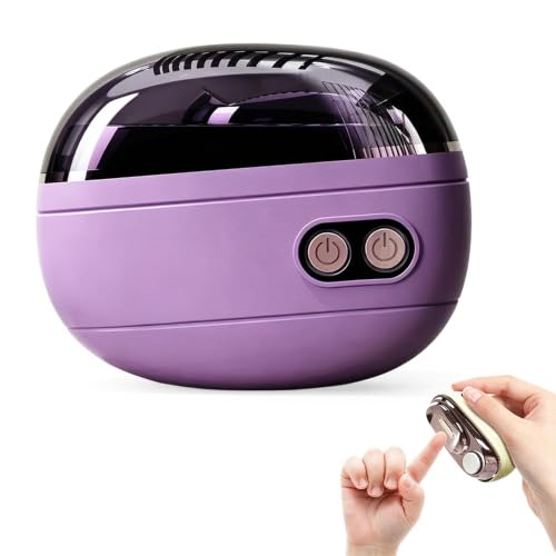 2 in 1 Electric Nail Clipper, Smart Electric Nail Clipper Polisher, Purple