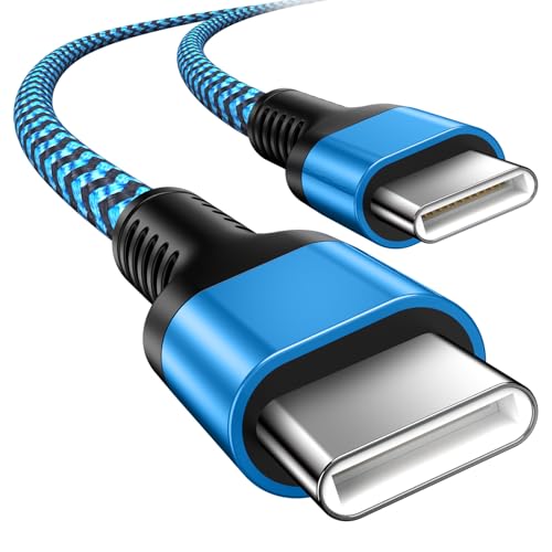 USB C to USB C Fast Charging Cable 10Ft for Google Pixel 10 Pro XL/9a/9 Pro XL/9 Pro/9/9 Pro Fold/8a/8 Pro, C to C Long Nylon Braided Data Cord for iPhone 16e,16 15/Plus/Pro Max, Galaxy S25/S24 Ultra