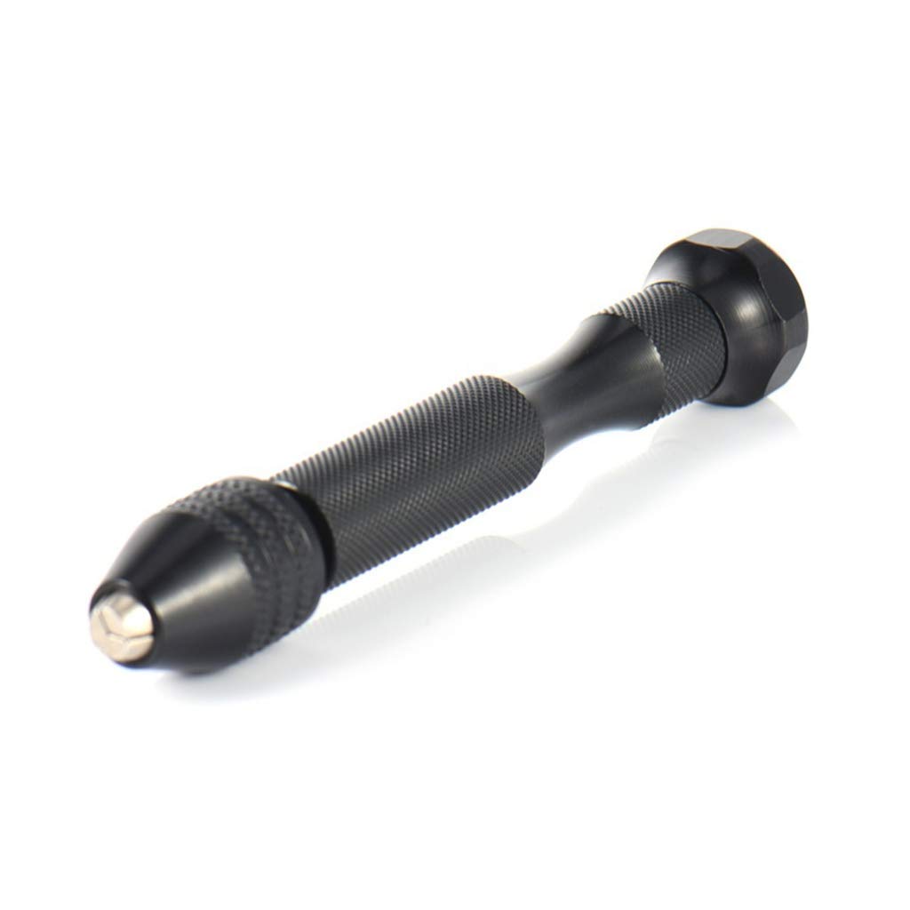 Jewellery Making Tools Epoxy Steel Pin Vise Hand Drill with 10 Drill Bits Manual Mini Drill Tool for Resin Jewelry