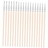 ARTIBETTER 60 Stück Teiliges Pinselset für Aquarell und Ölmalerei Hochwertige Nylonborsten Langlebige Malutensilien für Kunstliebhaber und Anfänger mit Holzgriff und Aluminiumrohr