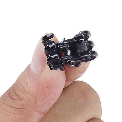 Mini clip per capelli, morsetti di plastica per i