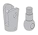 LCN SEM7810514STA SEM7810-514 690 Statuary Ball Pivot/Connect Link