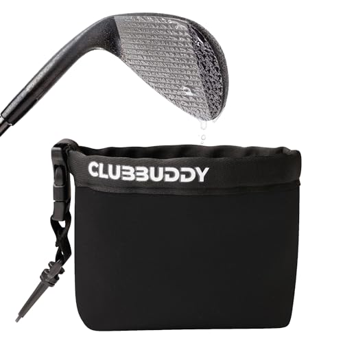 Sac de nettoyage de club de golf pour garder vos fers propres au green