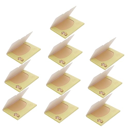 MAGICLULU Facial Oil Absorbing Sheets 10 Boxes 1000 Sheets Each Oil Absorbent Pads for Face Makeup Blotting Paper