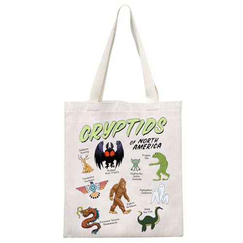 Bolsa Tote Cryptozoology para amantes de Cryptids miniatura 1