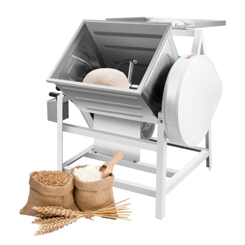 Comparison: Best Dough Mixer For Pizza 6 110V 1500W Commercial Electric Dough Mixer, 30QT/15KG Vertical Mixer Dough Kneader, Heavy-duty Pizza Flour Mixer, for Bakeries, Pizza Shops and Noodle Processing Plants