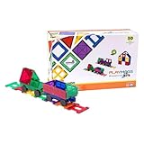 153 Playmags Magnetic Tiles 3D Train 153-50 pcs Set