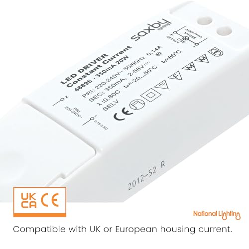 Controlador LED de corriente constante 20W 350mA 3
