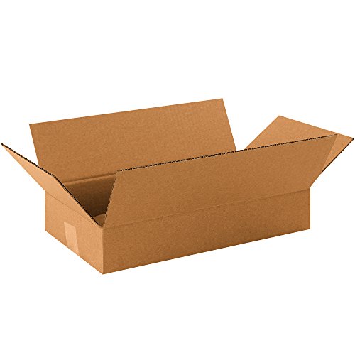 BOX USA 16 x 9 x 3 Corrugated Cardboard Boxes, Long 16"L x 9"W x 3"H, Pack of 25 | Shipping, Packaging, Moving, Storage Box for Home or Business, Strong Wholesale Bulk Boxes