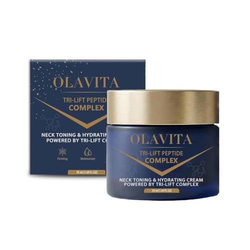 BITYEYE Olavita Tri-lift Peptide Complex Cream Tri-lift Peptide Cream for Wrinkle Anti Aging Neck Firming Moisturizer for Skin Smoother and More Refined