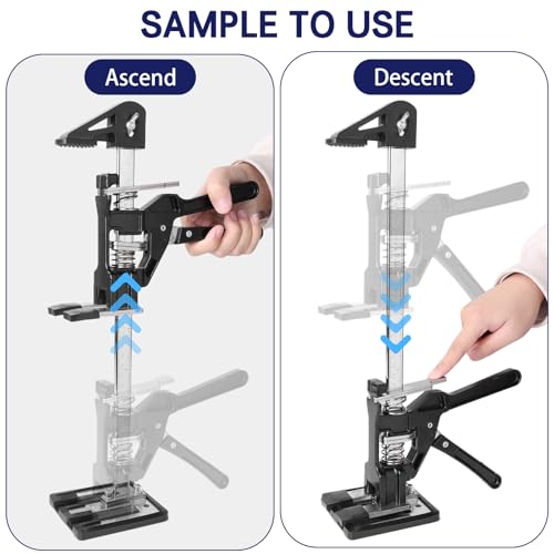 DGSL Macaco de braço de economia de mão de obra, 2 pacotes, ferramenta de elevação de macaco de móve