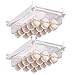 2 Pièce Boîtes de Rangement pour Réfrigérateur à œufs, Porte Oeufs de Réfrigérateur, Boîte de Rangement pour Tiroir de Réfrigérateur, pour le Réfrigérateur, La Cuisine