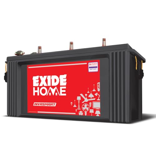 EXIDE INVASMART ISST1200 120Ah 12V Short Tubular Inverter Battery...