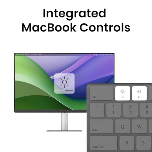 Image of BenQ MA320UP (Smartchoice) 32 inch 4K 3840x2160 Nano Gloss Monitor for MacBook, Dual USB-C 90W /15W PD, Mac Color Match, 550 nits, Mac Controls, Ergonomic Design, 3W x2 Speakers, 97% P3 Colors (Silver)