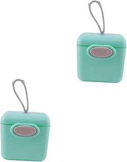 TOYANDONA 2 Pçs Caixa De Leite Em Pó Fórmula Dispensador De Leite Empilhável Recipiente De Armazenamento De Fórmula Recipiente De Fórmula Dispensador De Fórmula De Bebê Recipientes De