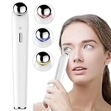 Afatnao Eye & Face Massage Tool Wand Pen with Heat and Cooling, Eye Lift Wand Heated Vibration Eye Massager for Eye Fatigue, Puffy Eyes, Dark Circles, Eye Bags