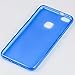 J&D Case Compatible for Huawei P10 Lite Case, Drop Protection Slim Cushion Shock Resistant Protective TPU Slim Case for Huawei P10 Lite Bumper Case, Blue