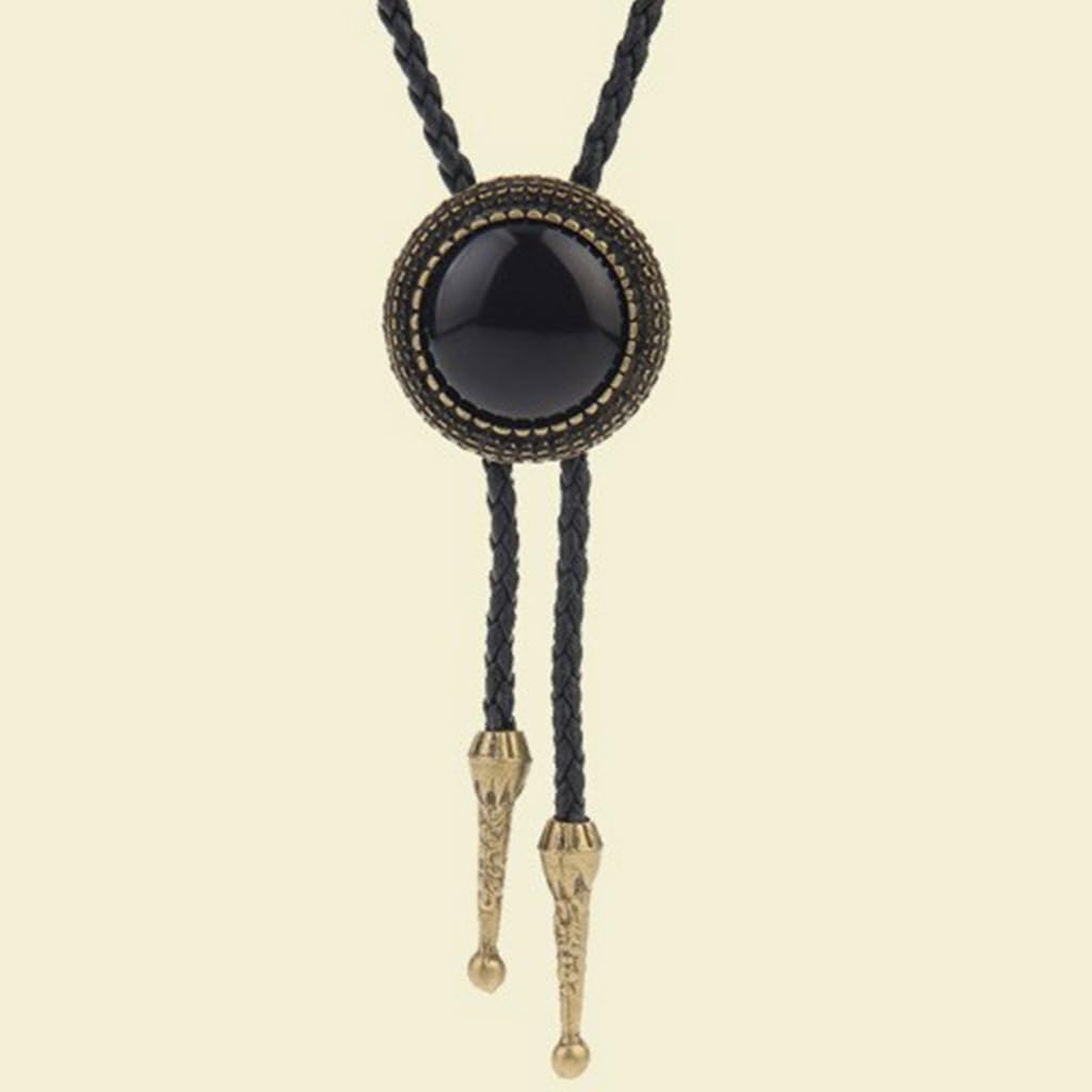 Cravatte da Cowboy, Collana con Ciondolo Forma di Colletto da Camicia Americana, Bronzo