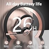Earbay Bluetooth Headset, Wireless Headphones with Microphone Noise Cancelling, On Ear Headphones with Mic Mute, Handsfree PC Headsets for Zoom/Ms Teams/Skype 26H Playtime|Dual Connect|Laptop - Image 5