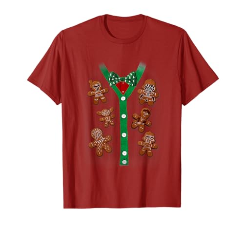 T-Shirt Noël Star Wars Gingerbread pour éviter le pull trop chaud au réveillon