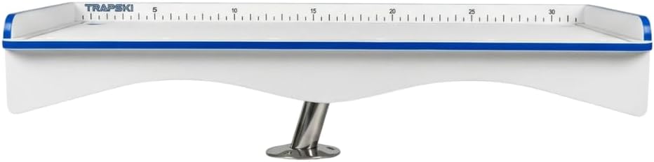Made in the USA | Premium 33" Raised Fillet Table 3-in-1 Bait & Fish Station | Fits Rod Holders, Buckets & Flat Surfaces | UV Protected Marine-Grade HDPE | Ruler, Juice Groove, Knife & Tool Slot