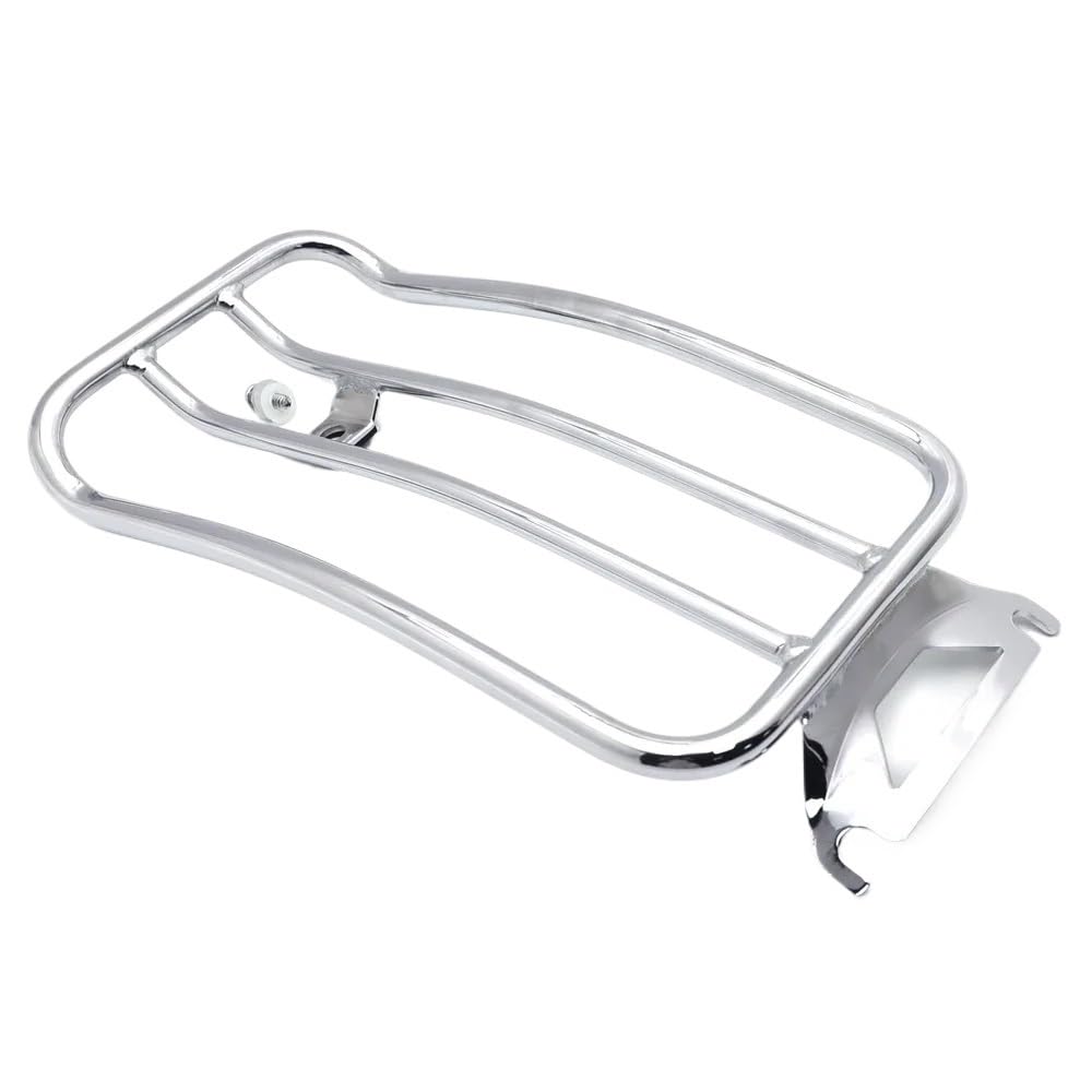 Portaequipajes Motocicleta Soporte Equipaje Asiento Individual 11" X 7" para 1997-2015 para Touring FLH/T Piezas De Motocicleta Estante