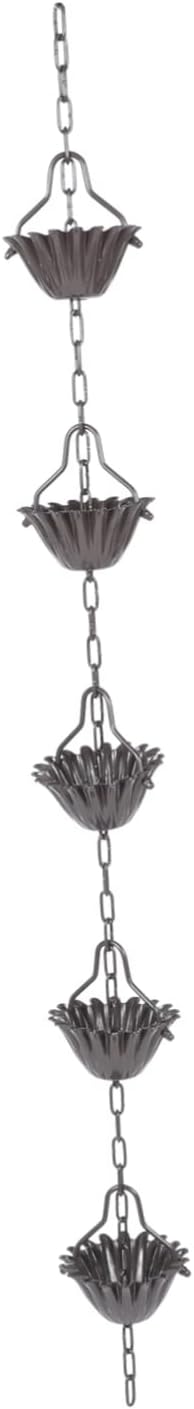 Aluminum Alloy Rain Chain Rain Chain Bells for Gutter Decorative Metal