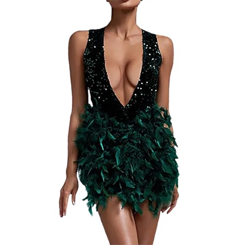 Robe à paillettes rouge pour briller au carnaval et soirées déguisées