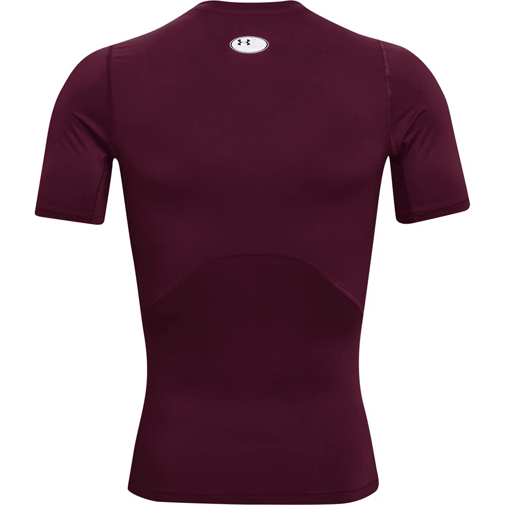 Under Armour Ua Hg Armour Comp Ss Koszulka z krótkim rękawem, męska kompresyjna koszulka męska (zestaw 1 sztuka), XXL wysoki