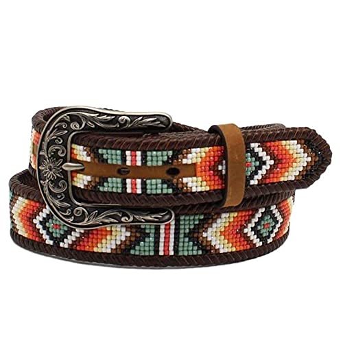 Nocona Women's Southwestern Beaded Western Belt - N320002508