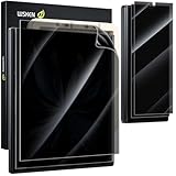 WSKEN Samsung Galaxy Z Fold 6 プライバシースクリーンプロテクター、28度 [フェイスロック解除] 内側TPUフィルム2枚 + フロント9H強化ガラス2枚パック [環境に優しい] しわなしフィルム Z Fold 6 5G用
