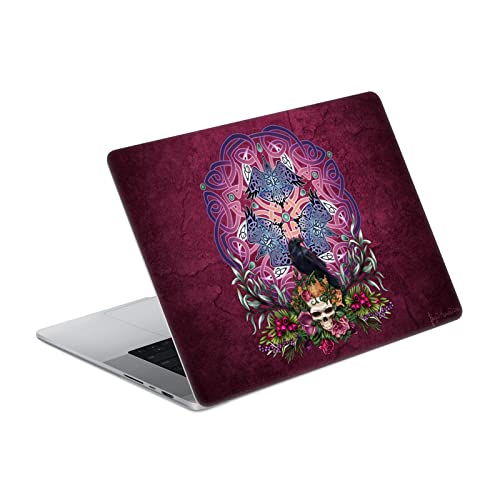 Skin Vinyle MacBook Pro 16 A2485 d'Artiste Brigid Ashwood Corbeaux Celtiques