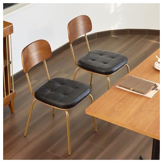 Mid Century Modern Dining Chairs Set of 2